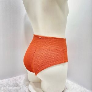 NWT VS PINK Crinkle High Waisted Bikini Bottoms